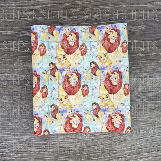 Lion King Scatter | Fabric Strip | Bow Making | Scrunchie |