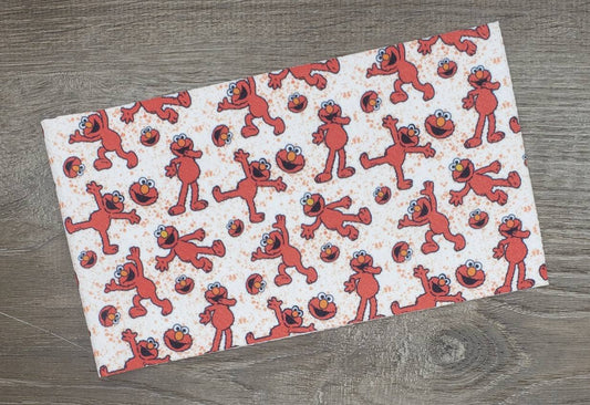 Elmo Fabric Strip- Bow Making- Headwrap- Scrunchies