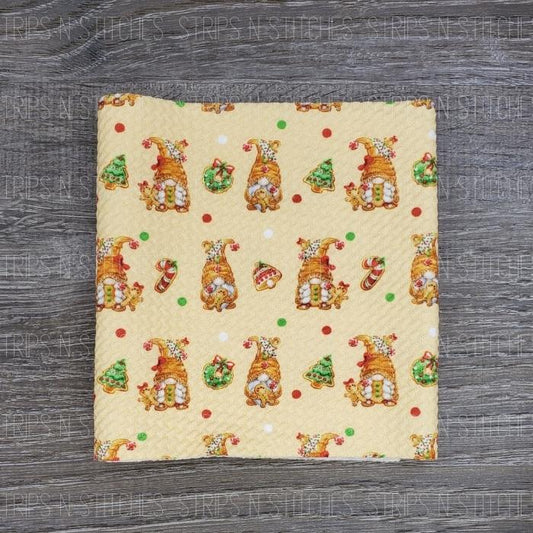 Gingerbread Gnomes | Bullet Fabric Strip | Bow Making | Scrunchie |