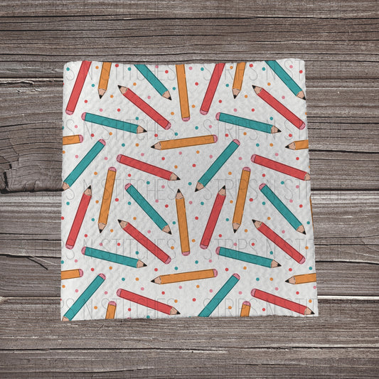 Pencils & Dots | Fabric Strip- Bow Making-