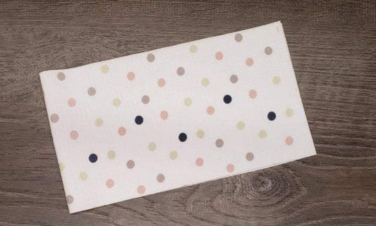 Polka Dots  Fabric Strip- Bow Making- Headwrap- Scrunchies