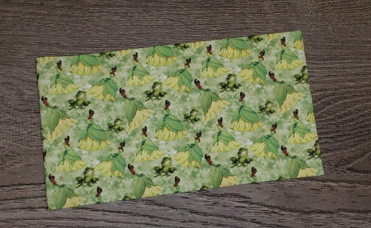 Princess & Frog Fabric Strip- Bow Making- Headwrap- Scrunchies